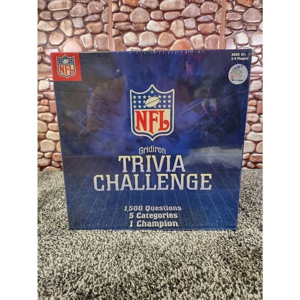 NFL Gridiron Trivia Challenge Game- New in Box #A94